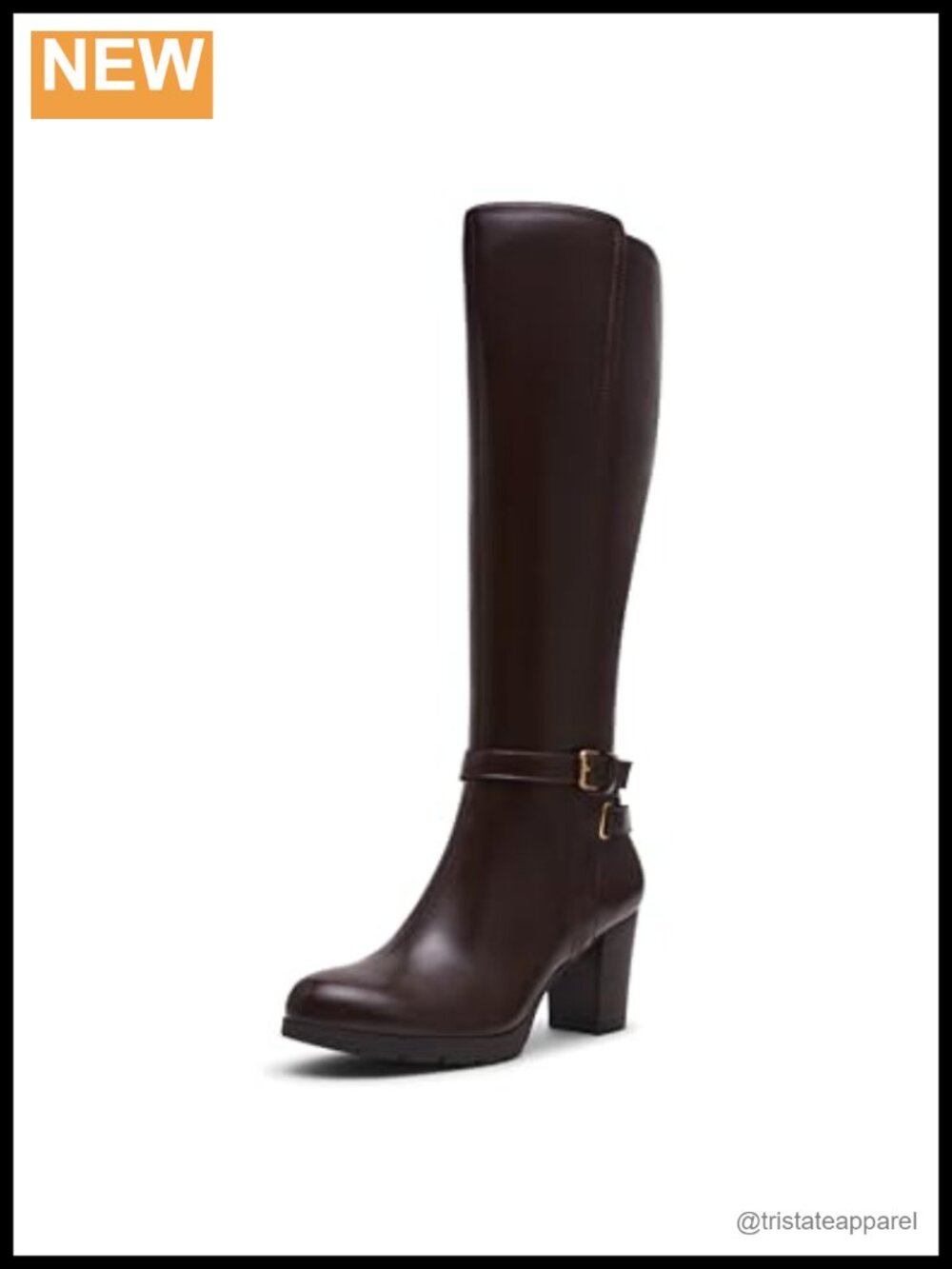 Anne Klein Rylee Mid Calf Boots, Women's Size 9M, Block Heel, Pull-On